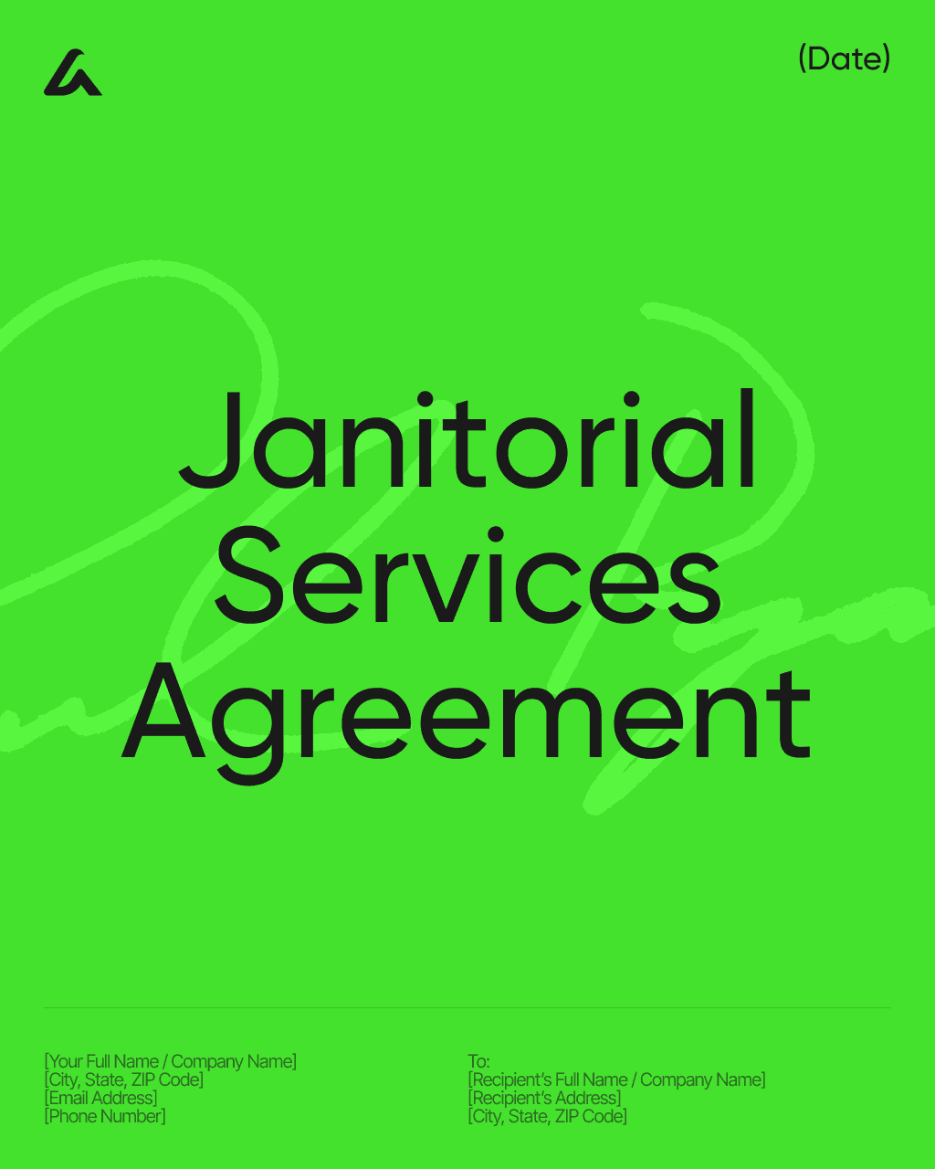 Janitorial Services Agreement