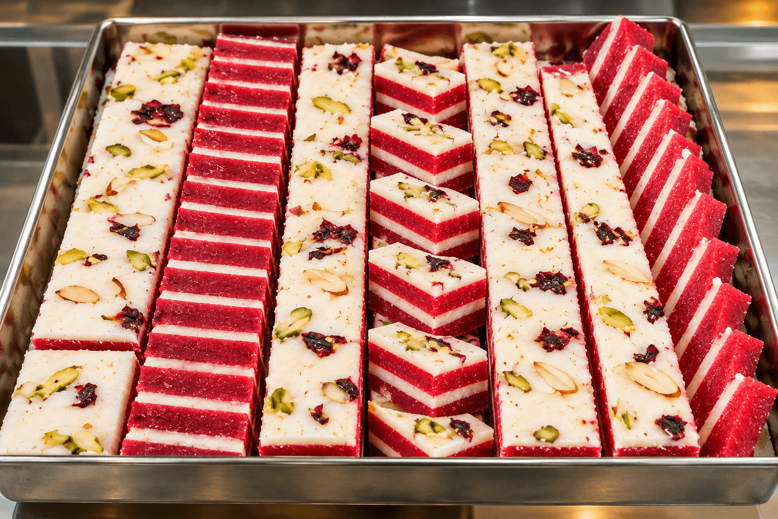 Kaju Gulab Barfi