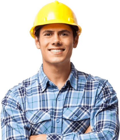 man with farm harvest