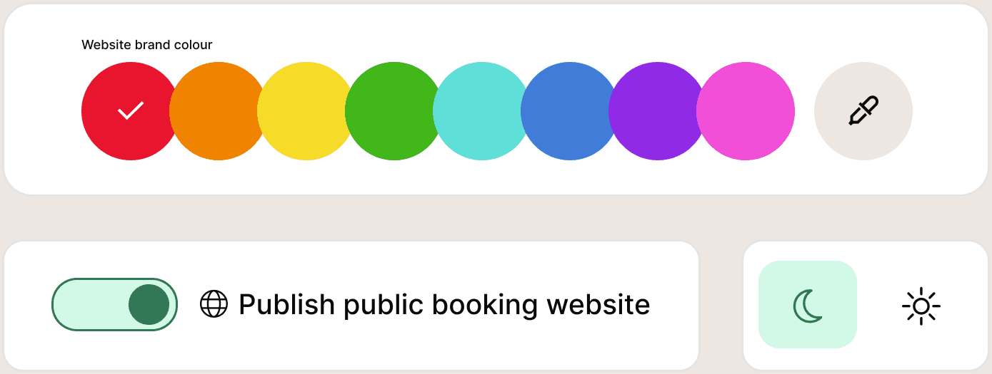 An image of Dreelio's in app customization feature