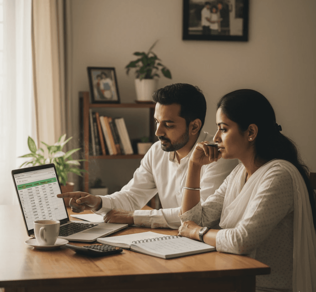 Visual support for financial decision-making