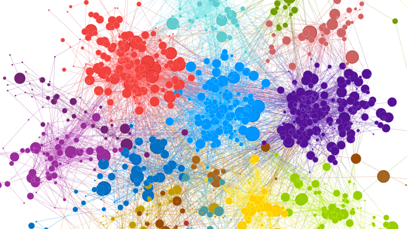 We the Data network map