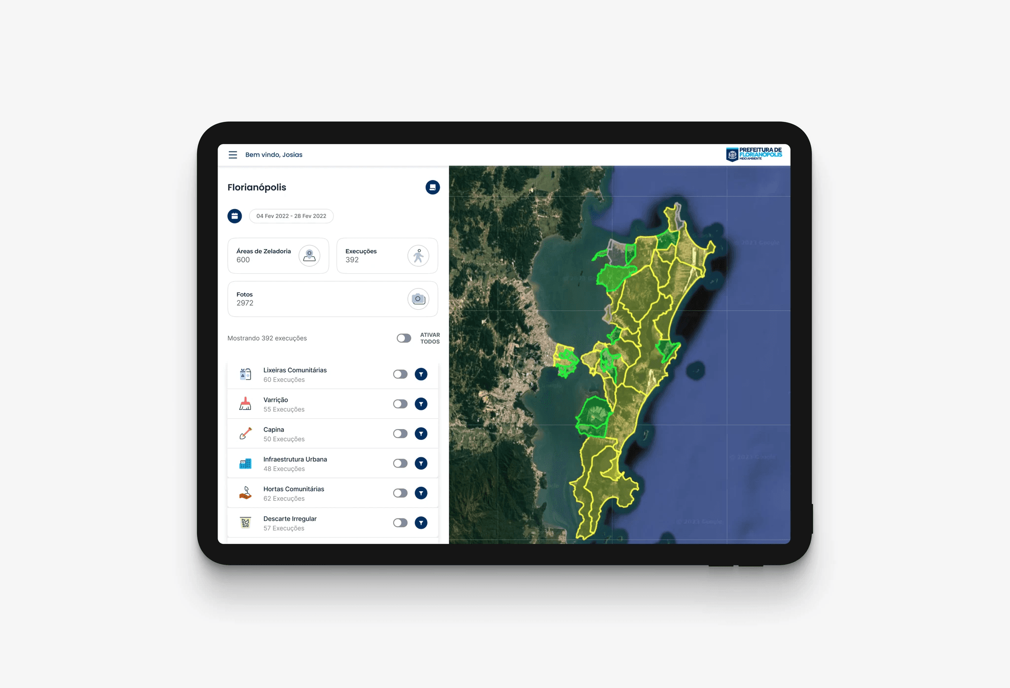 a cell phone on a table