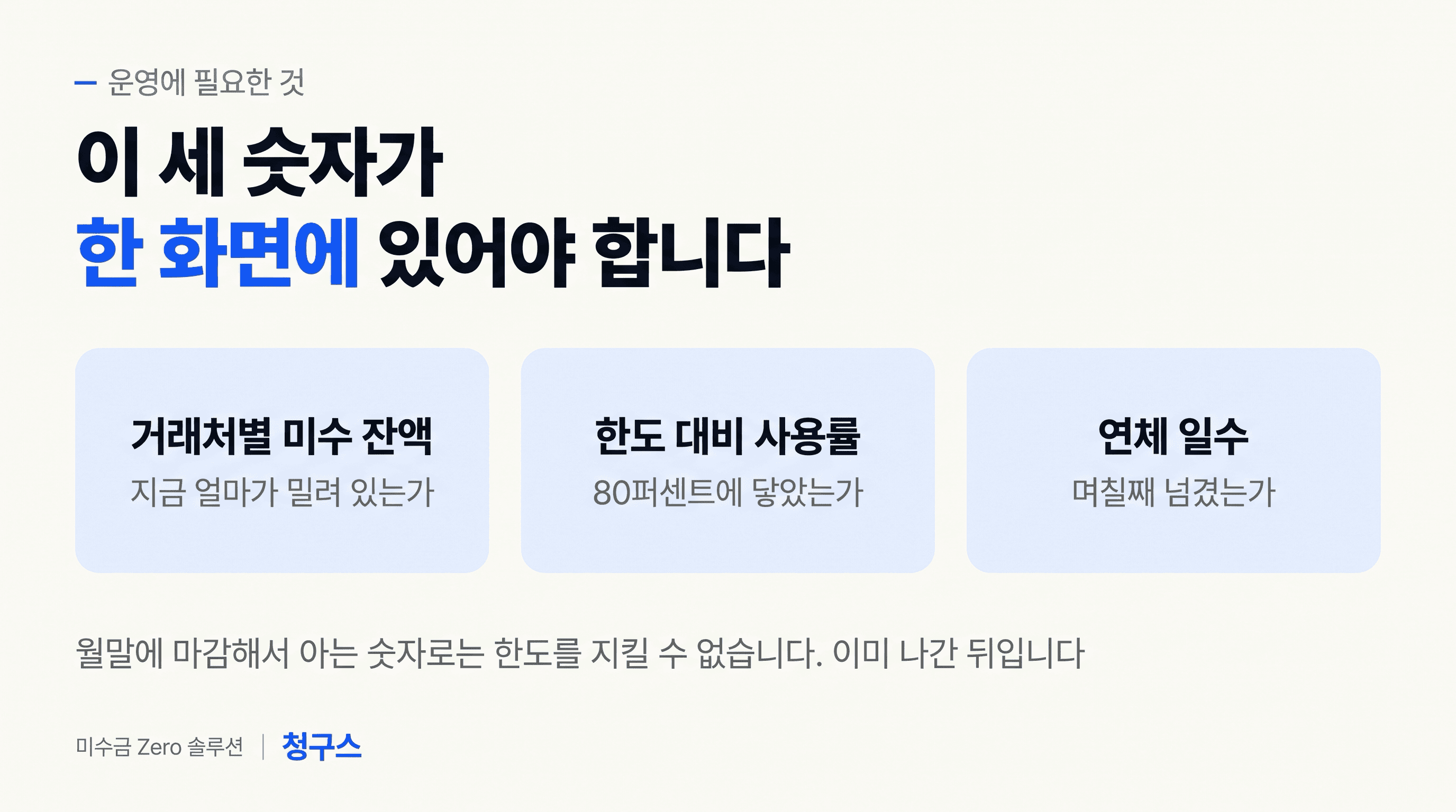 거래처 여신한도 운영에 필요한 미수 잔액 사용률 연체일수