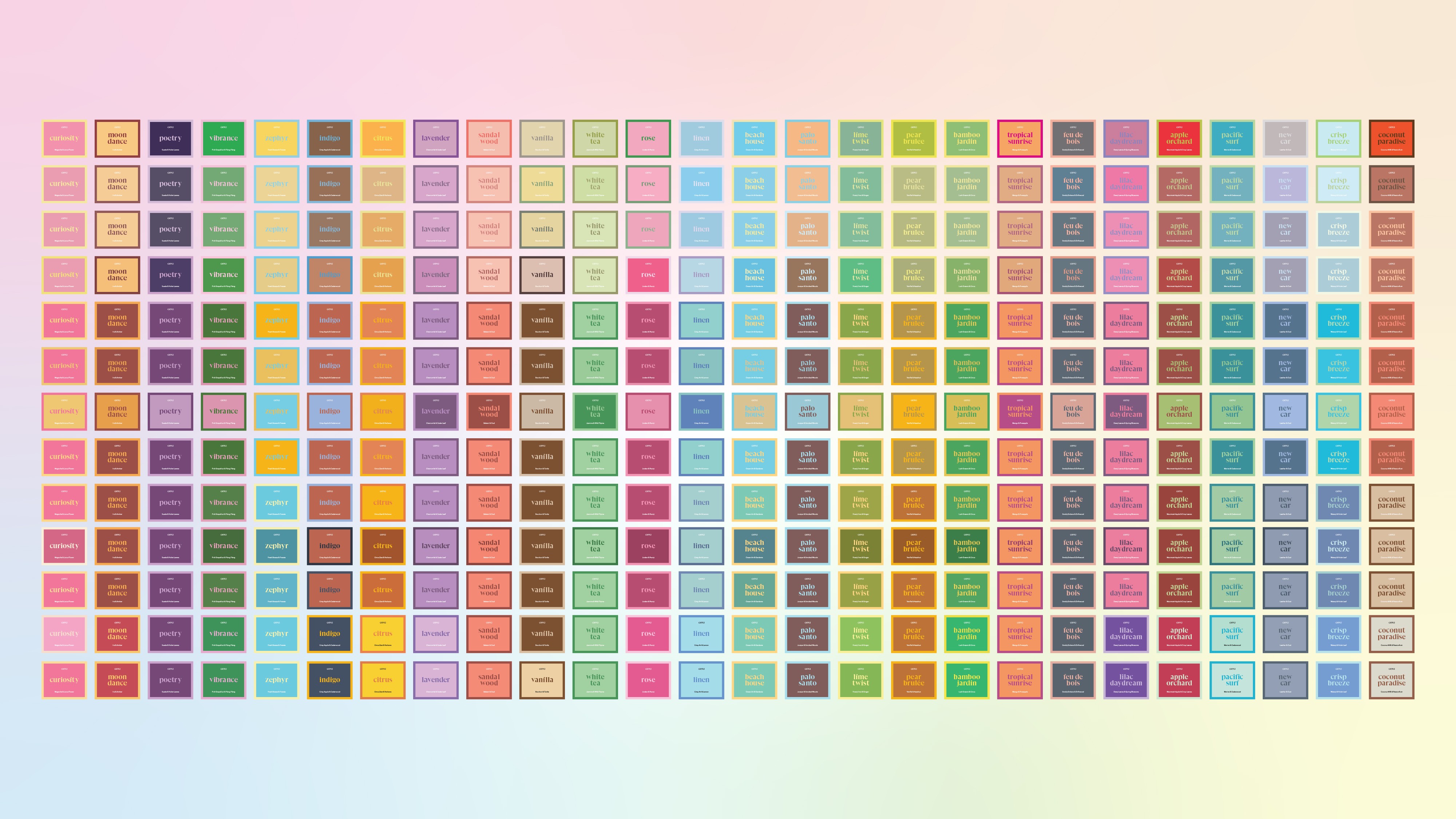 Primary palette   An easier-on-the-eyes version of the “computer blue” being the featured color. Striking in both digital and physical spaces.