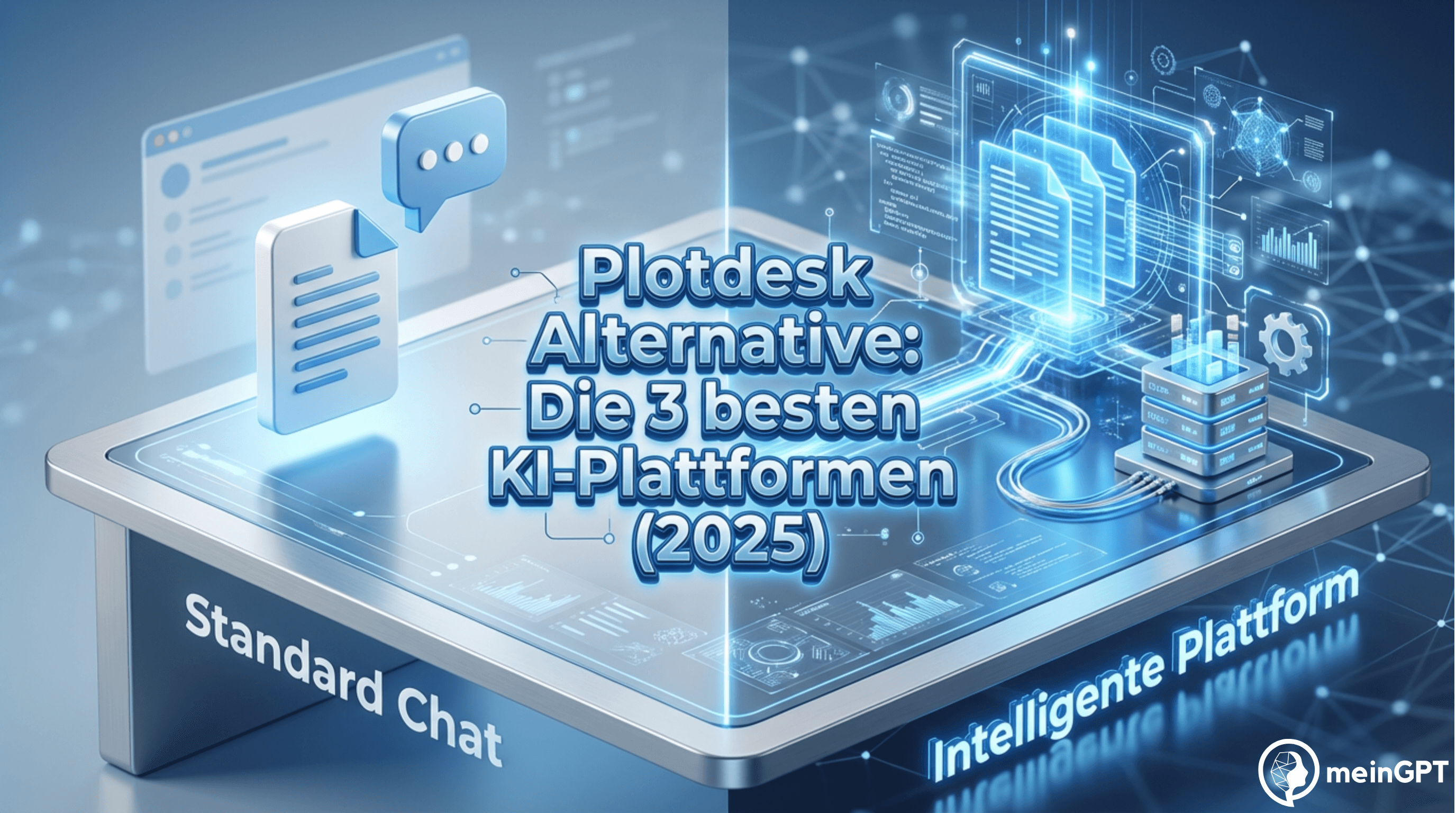 Plotdesk Alternative: Die 3 besten KI-Plattformen für den Mittelstand 2025 im Vergleich