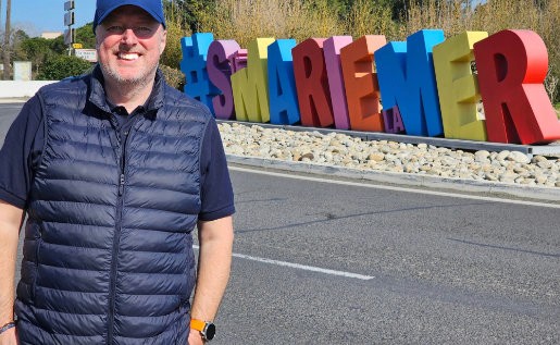 Marc Roelofs in Sainte-Marie-la-Mer