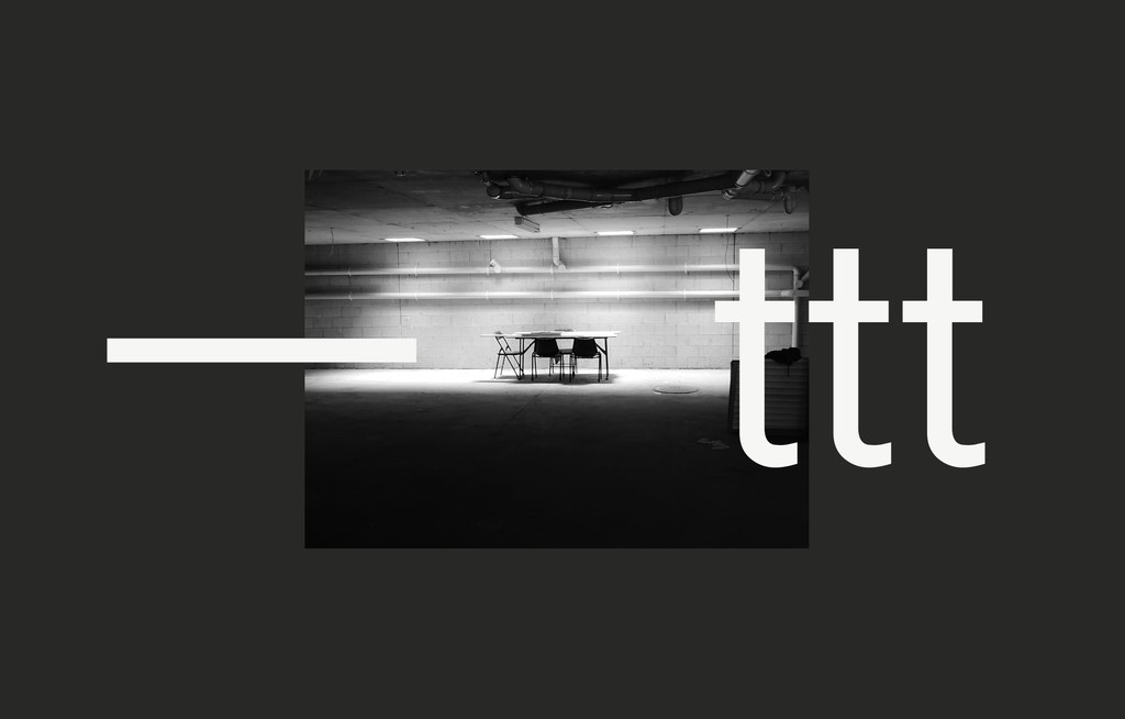 An empty meeting room.