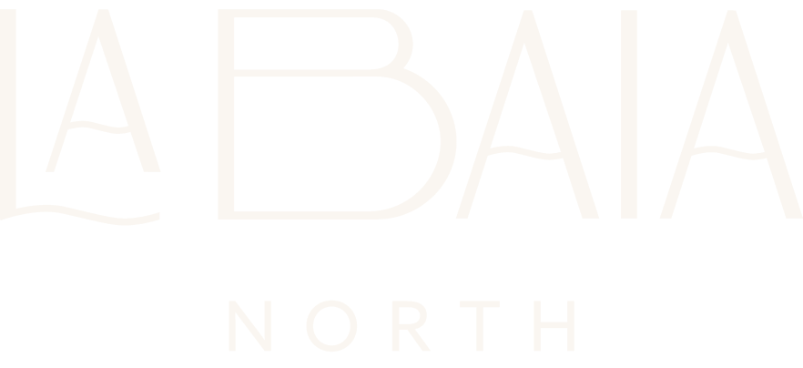 La Baia North White Logo