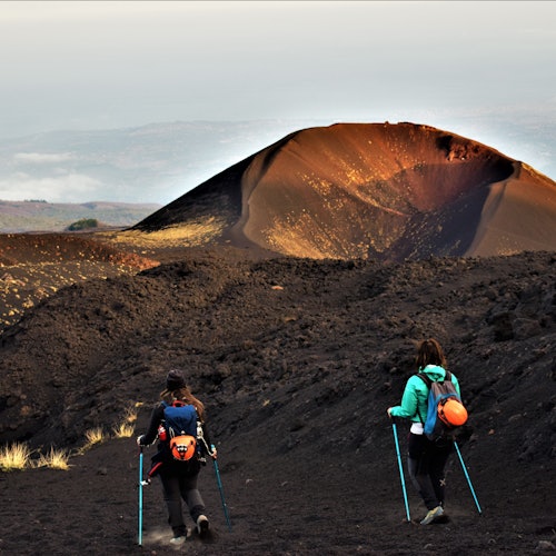 Bilhetes para Excursão ao Etna de Manhã ou ao Pôr do Sol e Visita à Gruta de Lava em Nicolosi