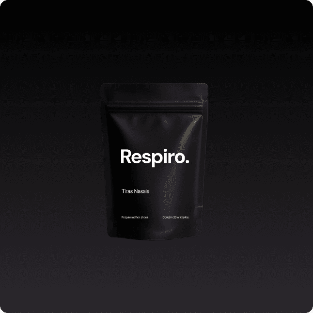 Imagem Respiro com foco em bem-estar e respiração nasal