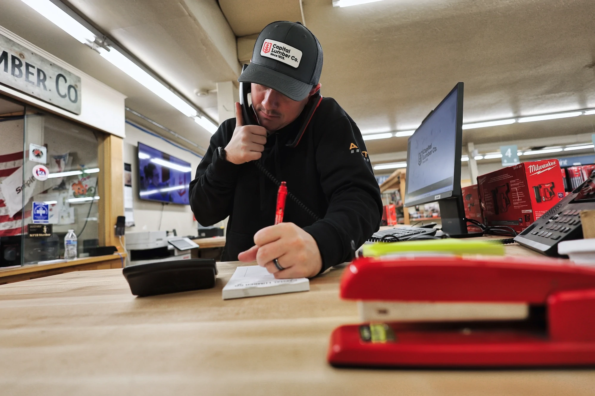 Michael Carter in a dark background