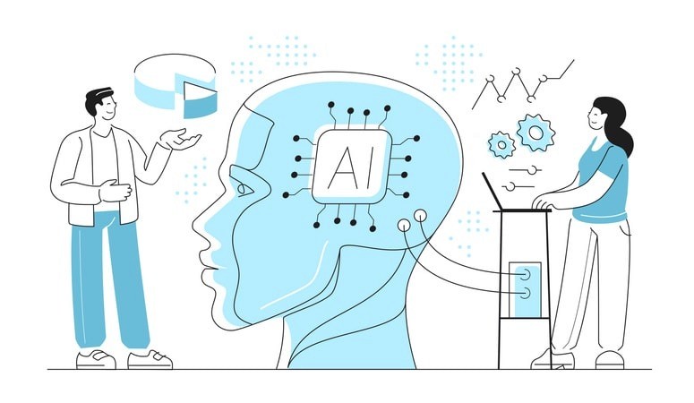 An AI engineering team is collaborating on developing machine learning models and data pipelines, with team members discussing data structures and configurations. They are likely using tools such as JSON editors and validators to ensure the accuracy and readability of their data interchange formats.