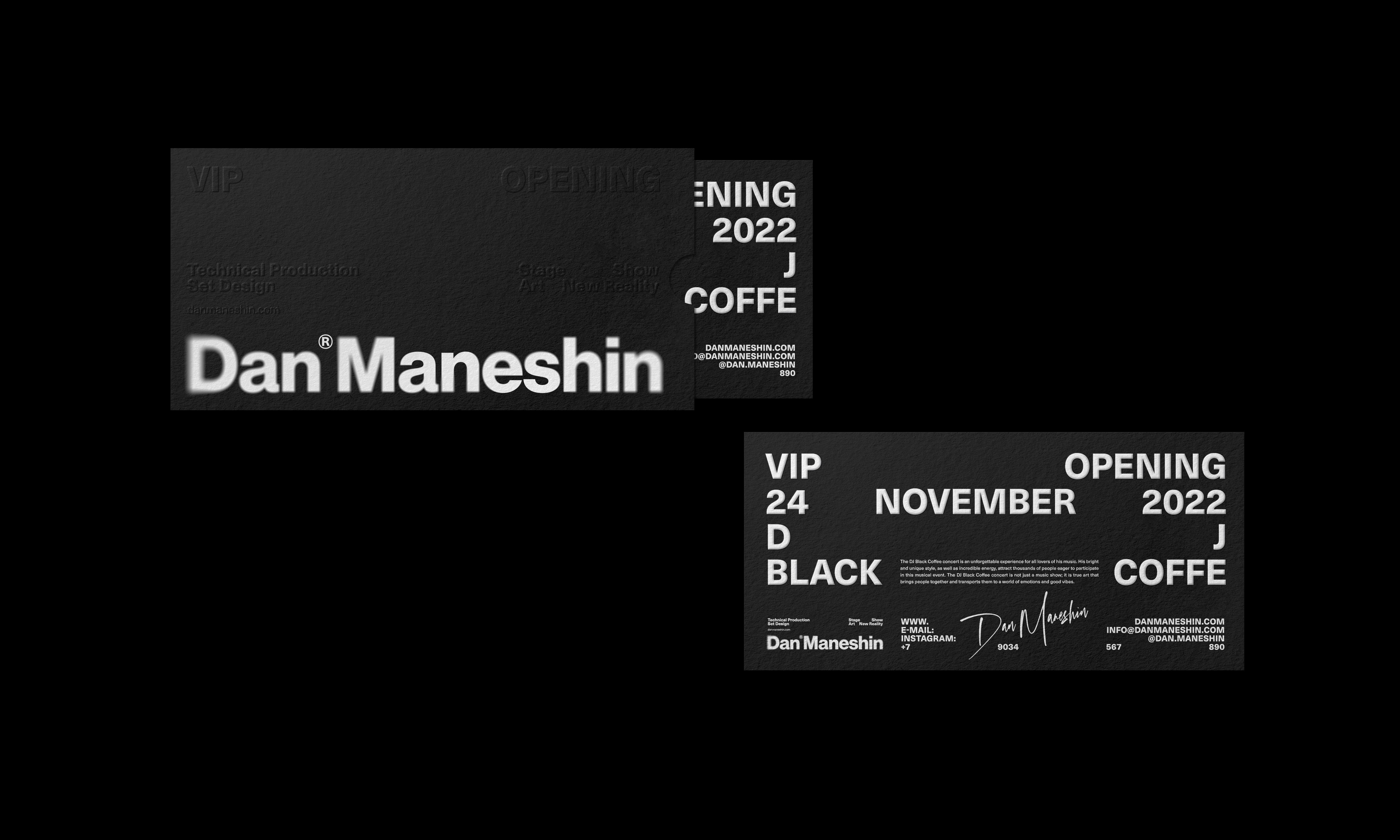 Streetside billboard with flyposters of the Batch.Works brand and illustrations