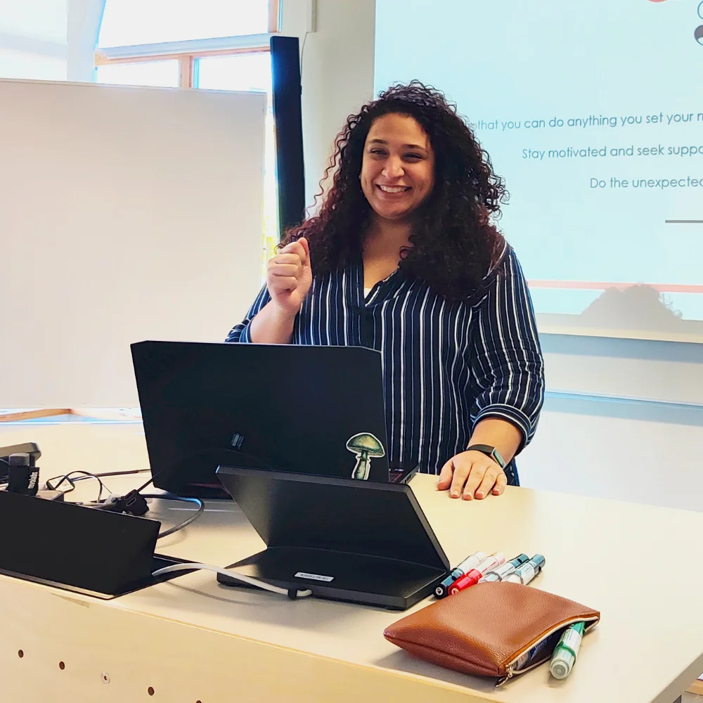 Portrait of a Project and Innovation Manager at Blue Ocean