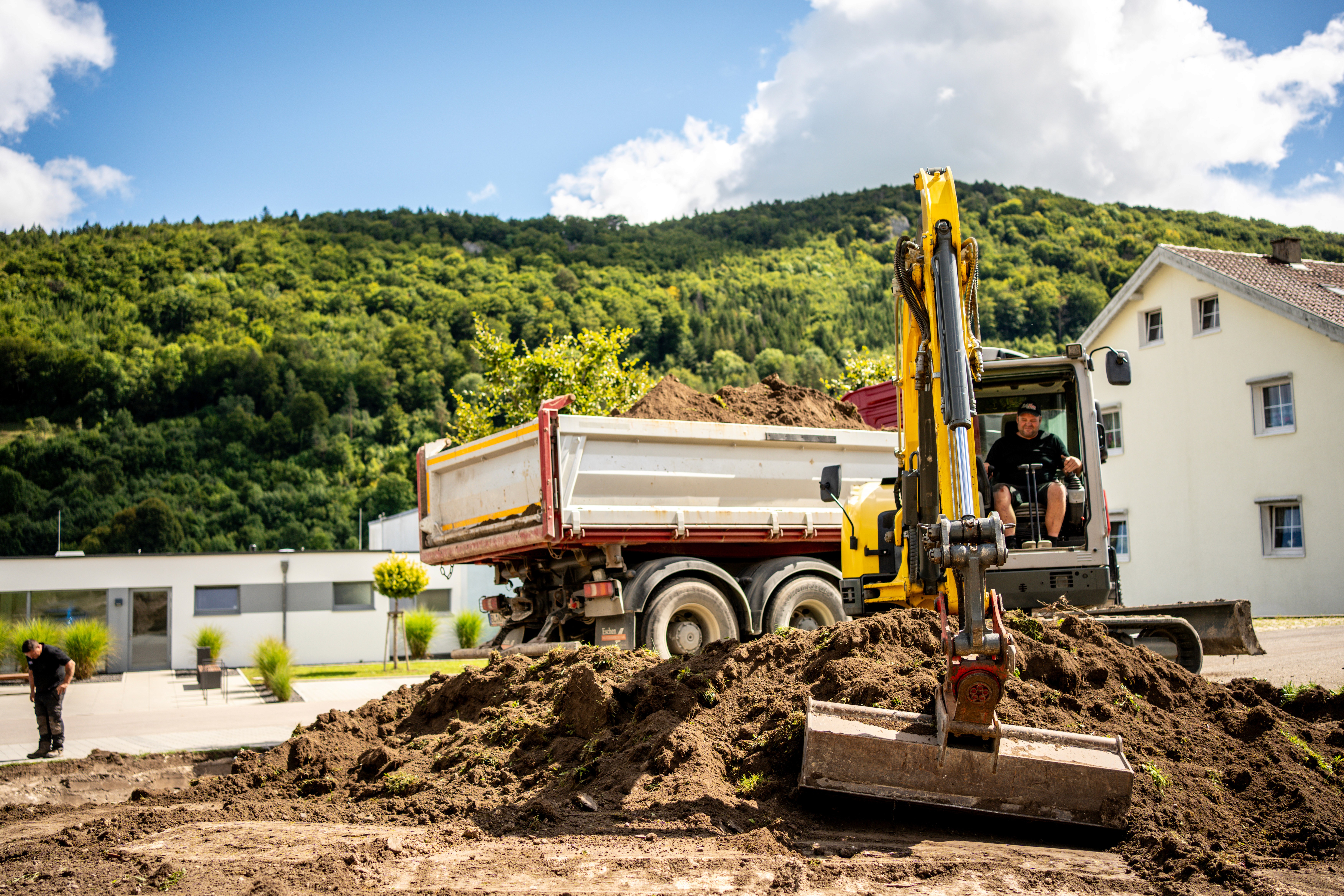 Referenz Tuttlingen Neubau Außenanlage