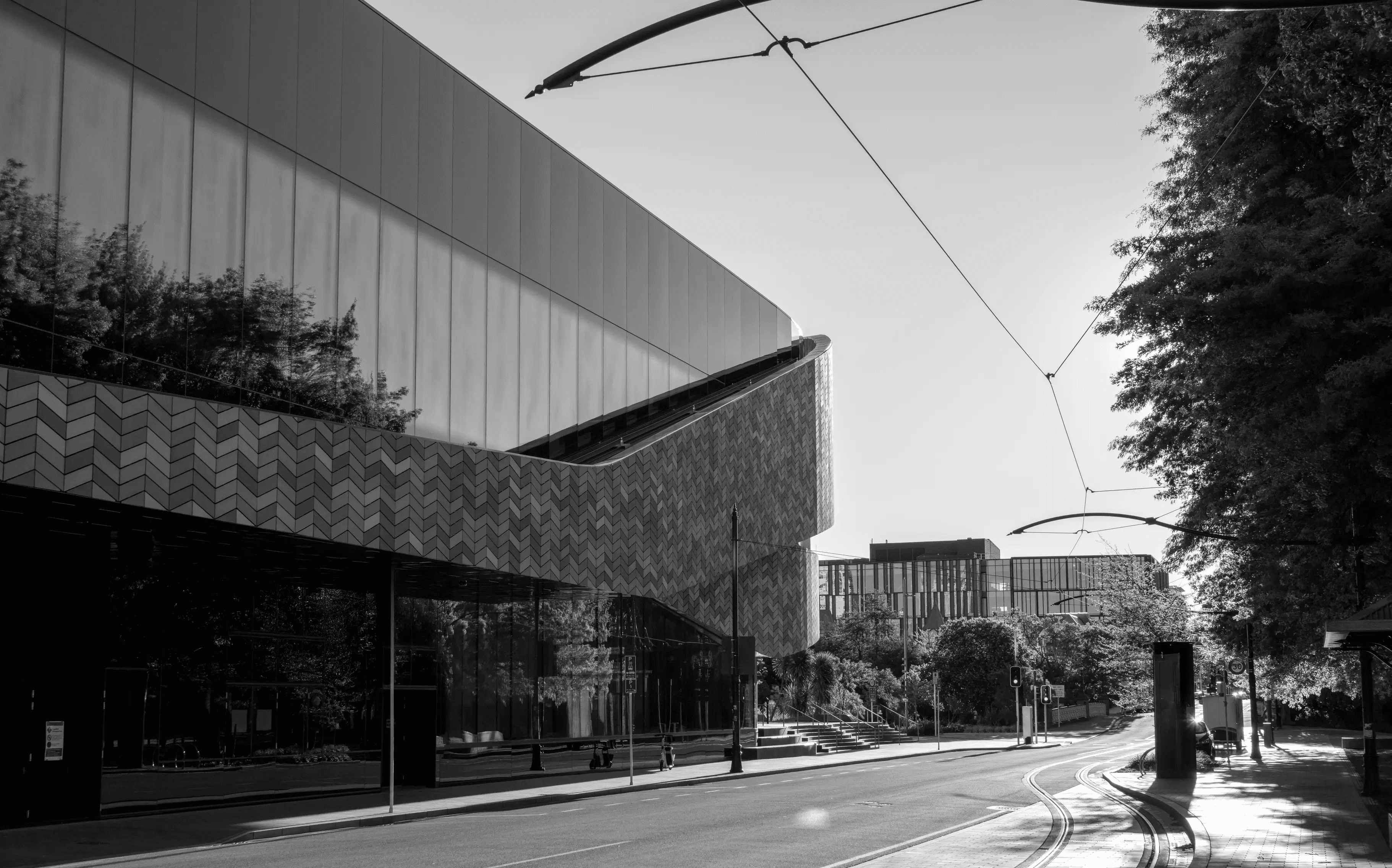 Modern downtown Christchurch New Zealand private jet charter destination