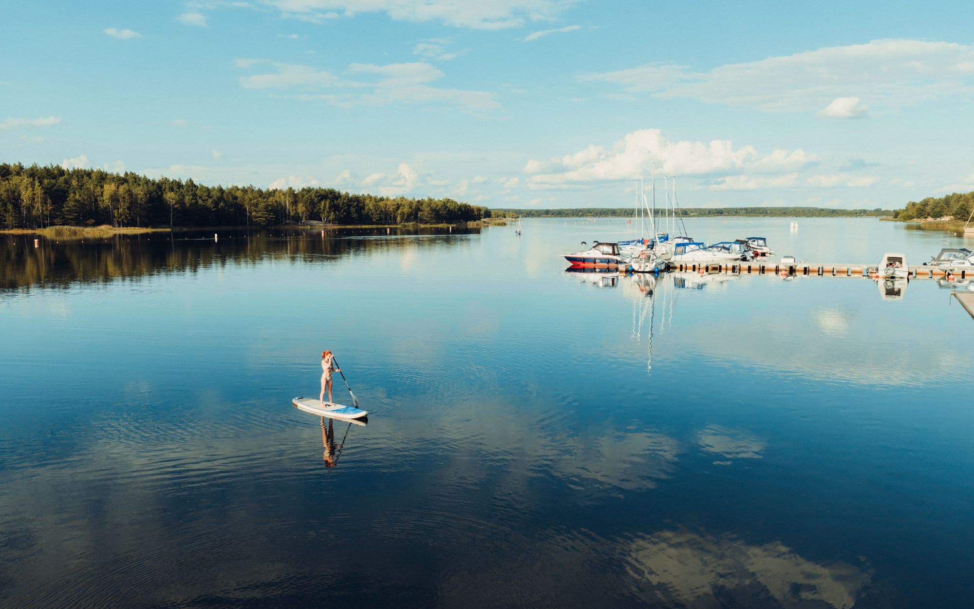 SUP Lausitzer Seenland Senftenberger See