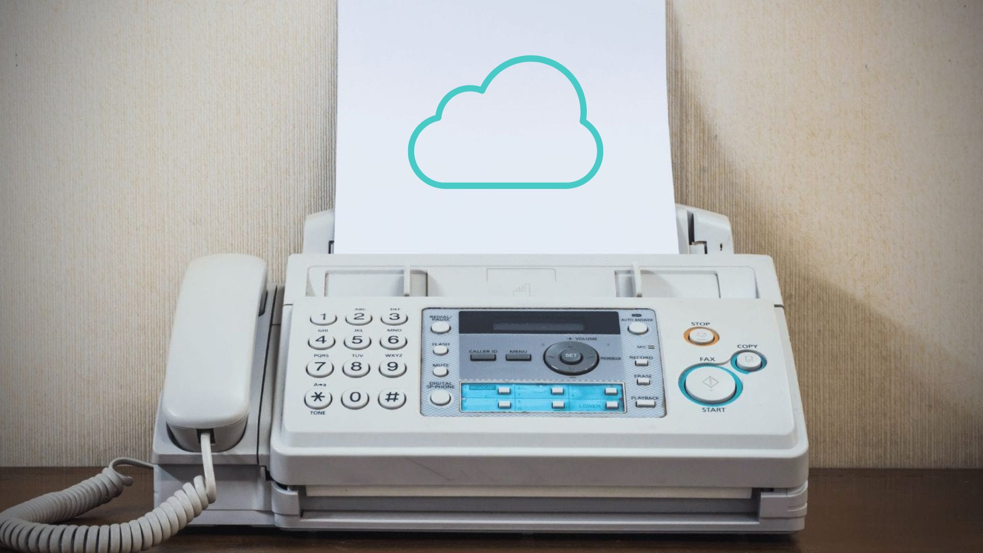 A smiling woman doctor is sitting at her desk and looking at a computer screen showing a medical screening test.
