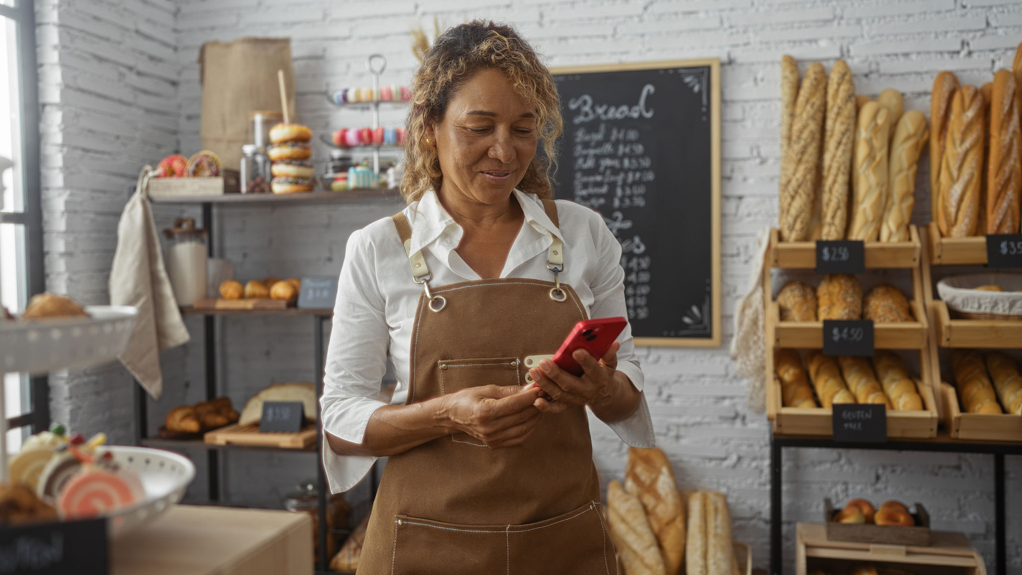 Snow-covered mountain peak illuminated by sunset light