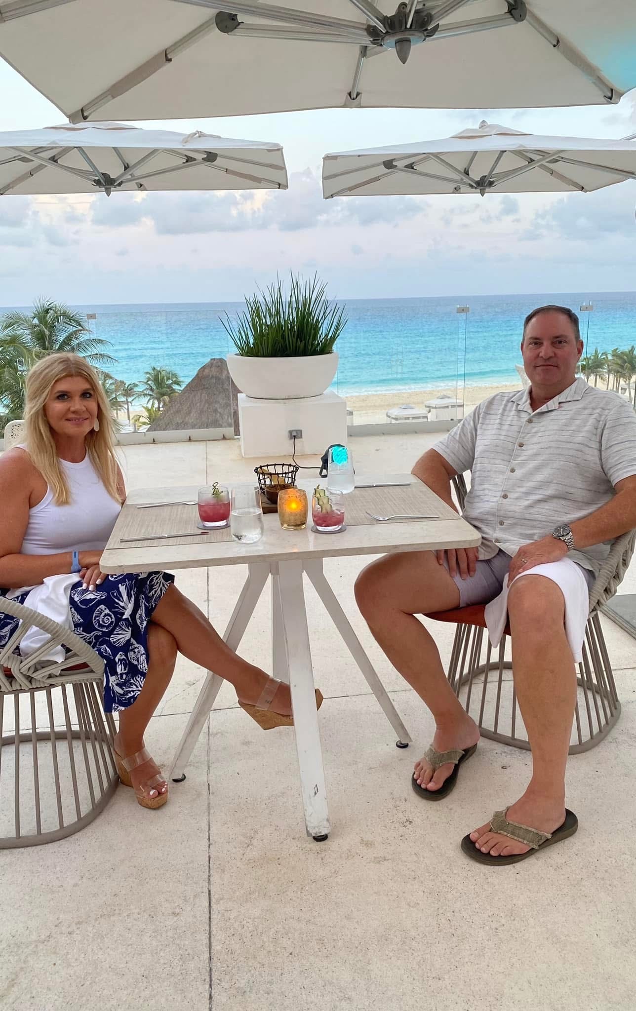 Jennifer Lemoine at Le Blanc Cancun Resort and Spa