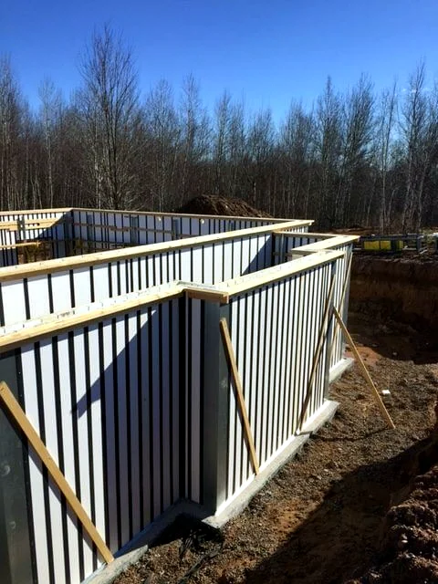 Basement foundation in Wisconsin