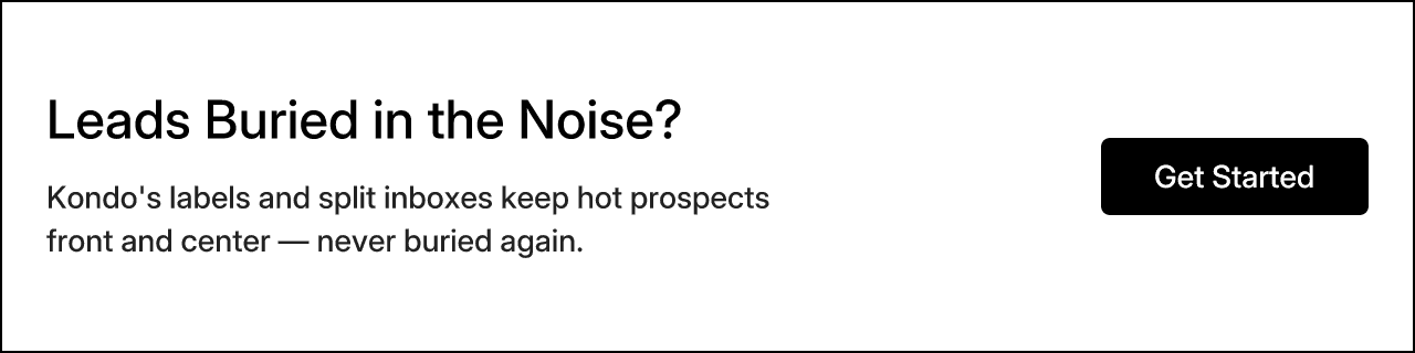 Leads Buried in the Noise?