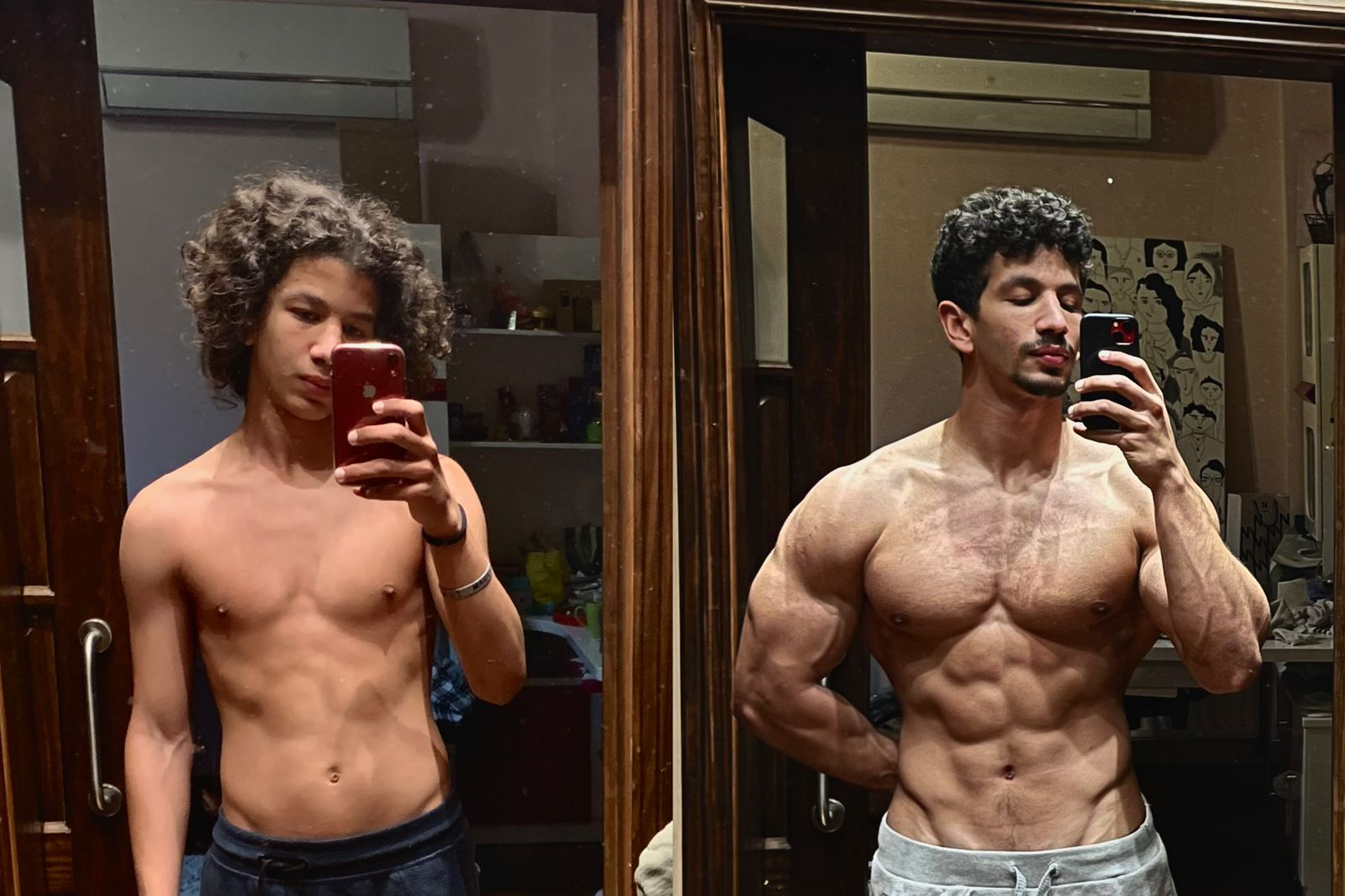 Coach explaining stuff to an athlete