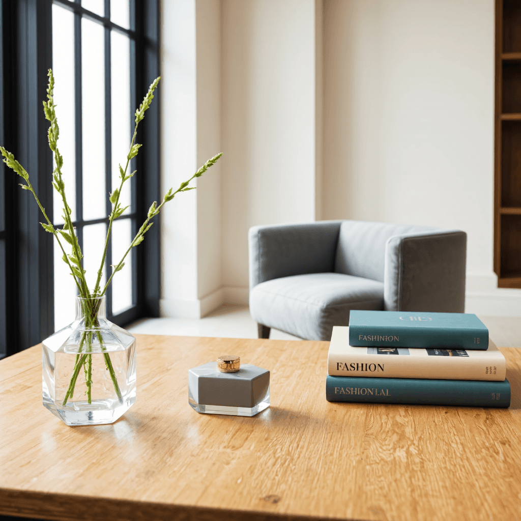 product photography of Fashion boutique interior