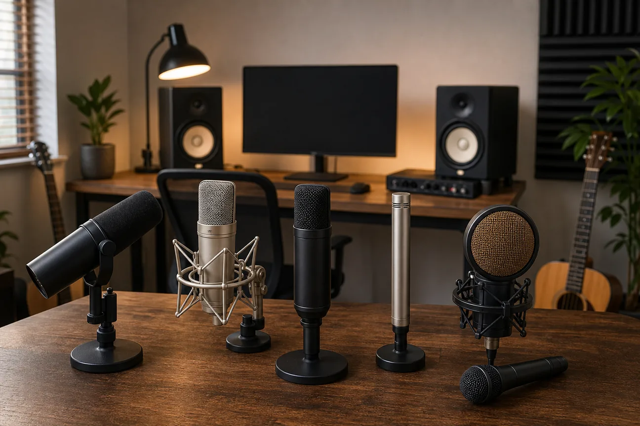 Best Microphones for Home Studio Recording