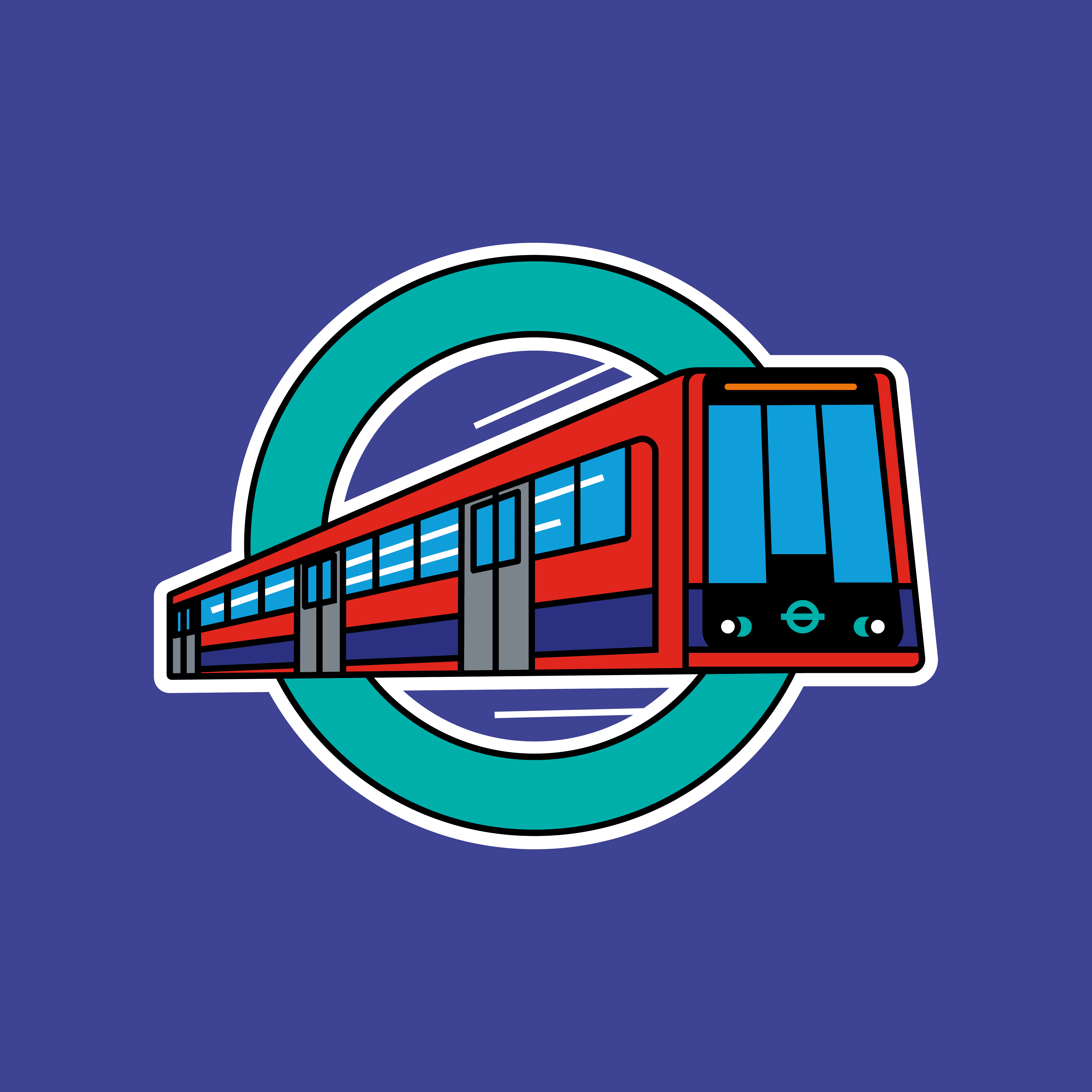 DLR - TFL Stickers