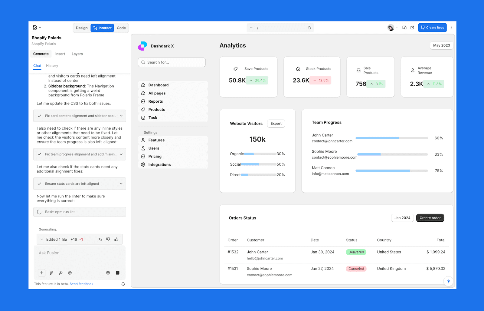 Builder.io is a top design-to-code AI UI software