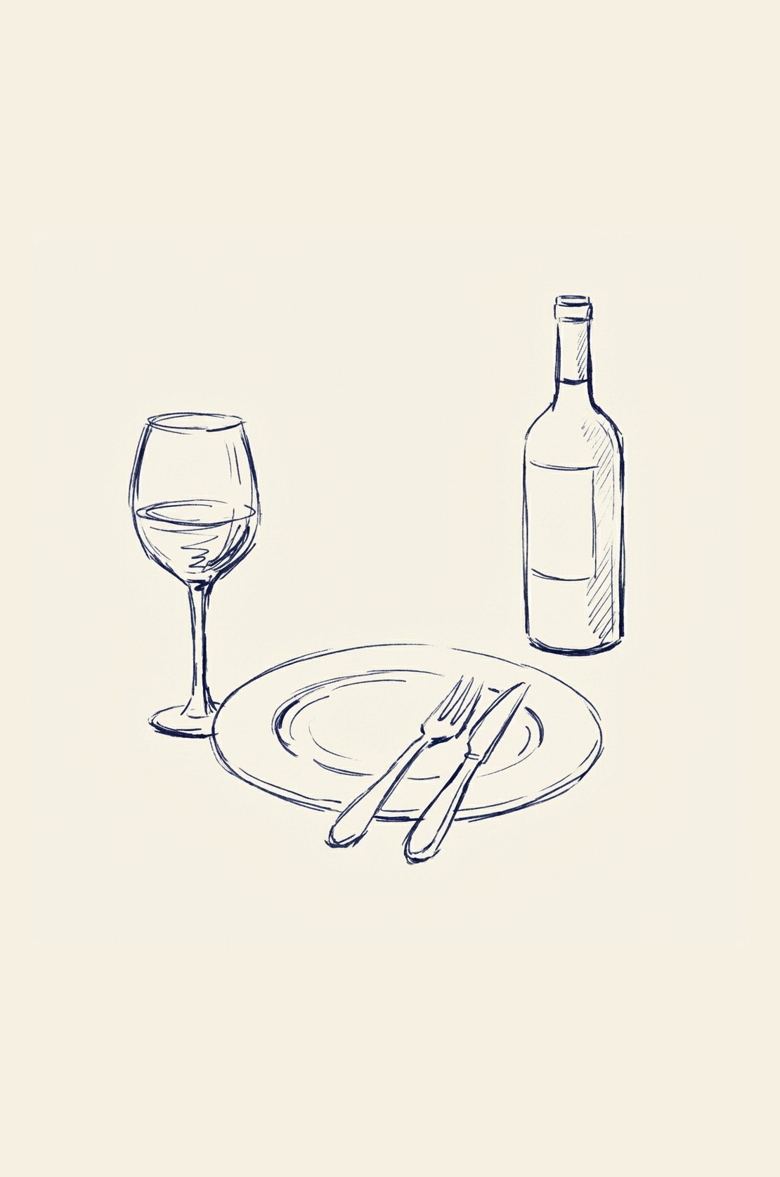 Wedding flowers resting on chair