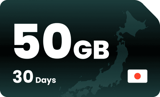 50GB Japan eSIM Data Plan