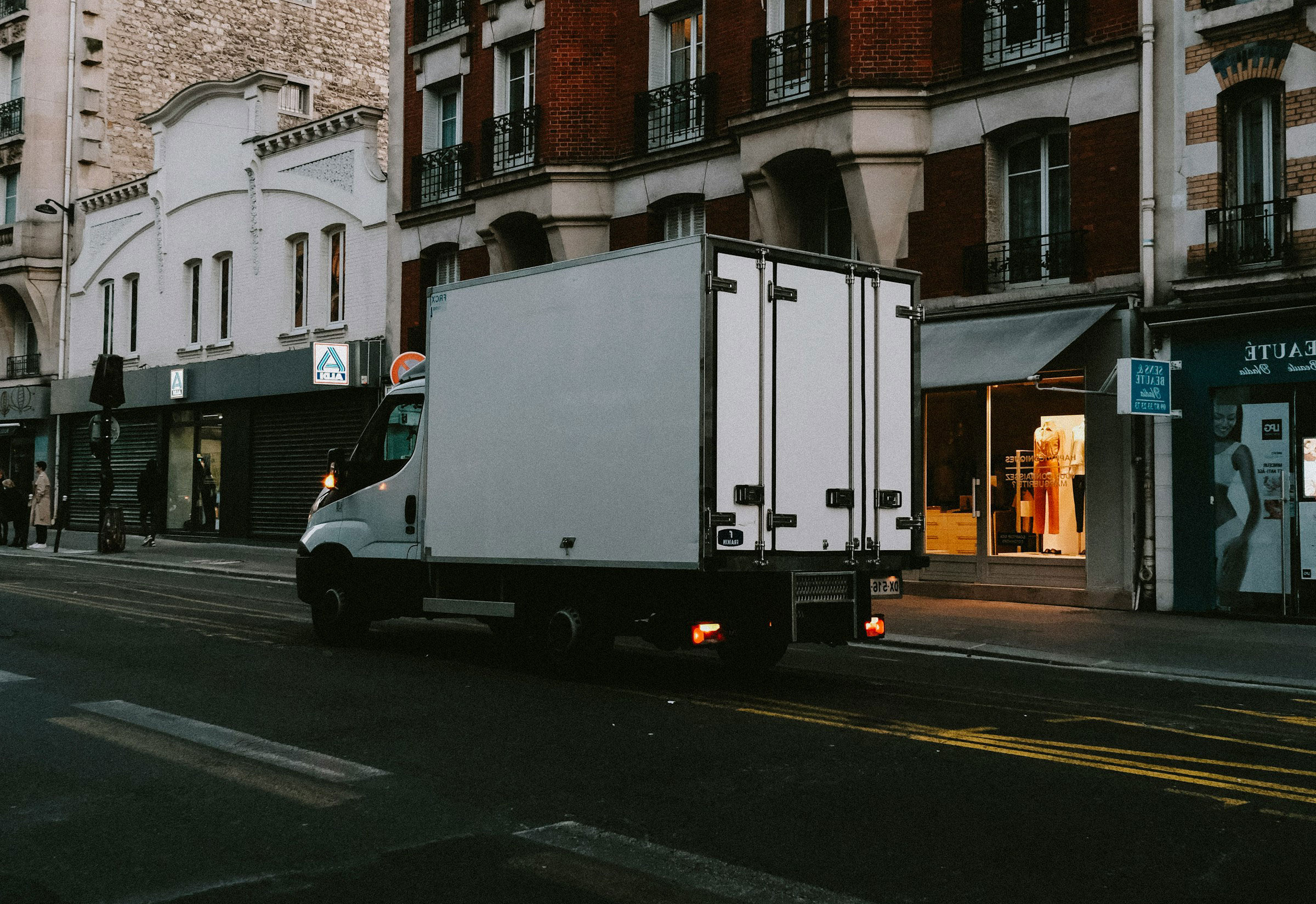 Regional Urban van on city road