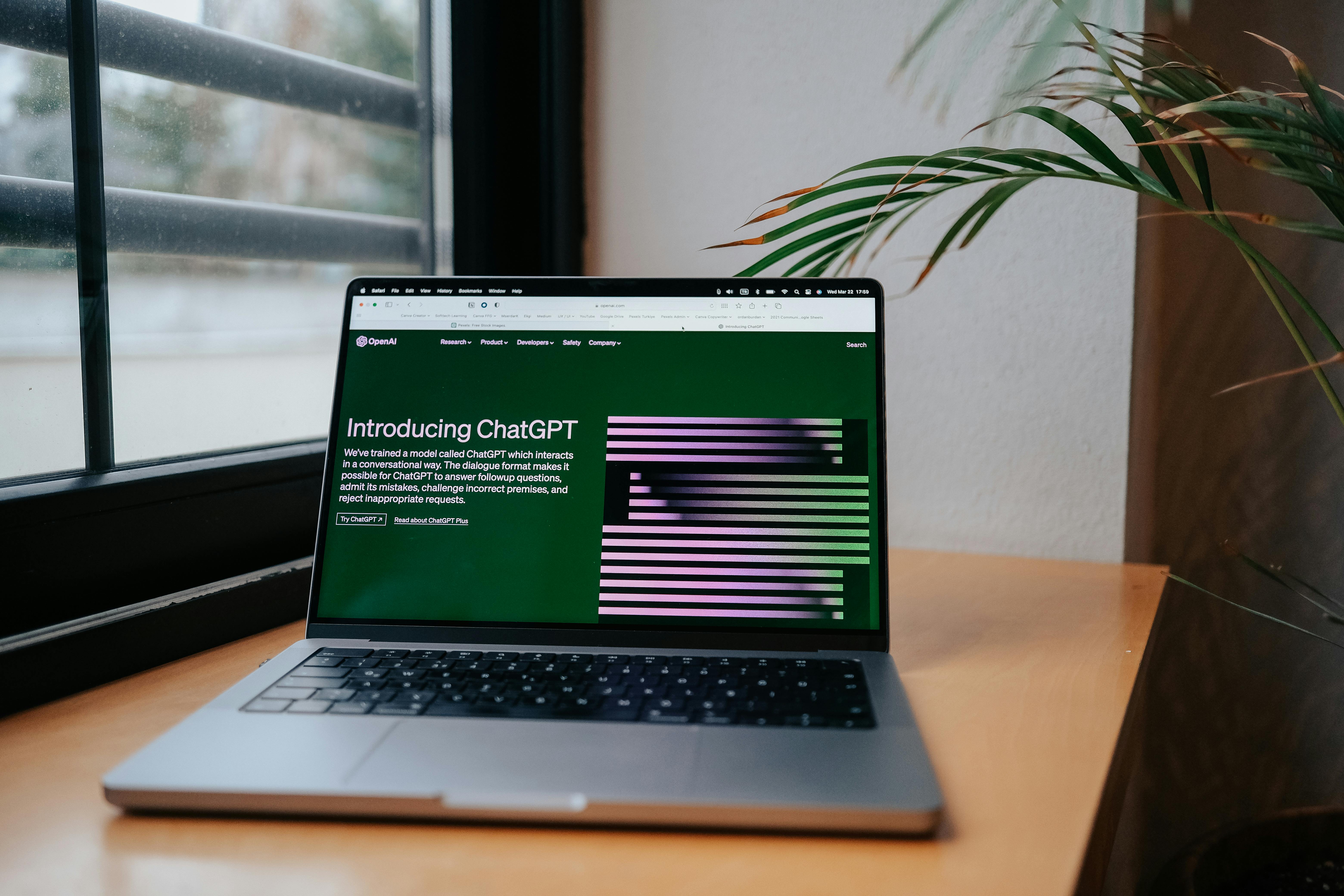AI chatbot interface providing instant responses on a website