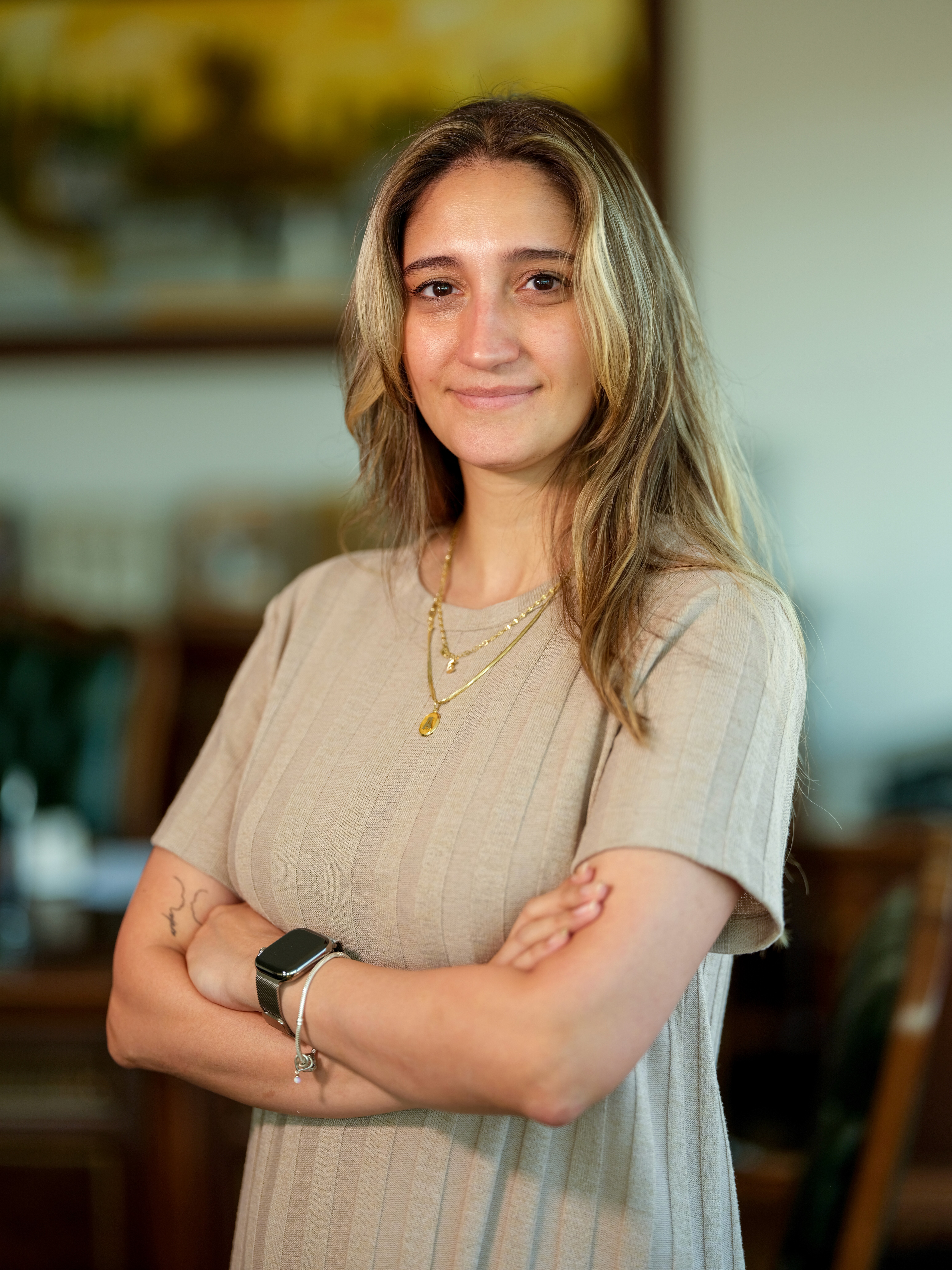 Portrait of a young man with beard