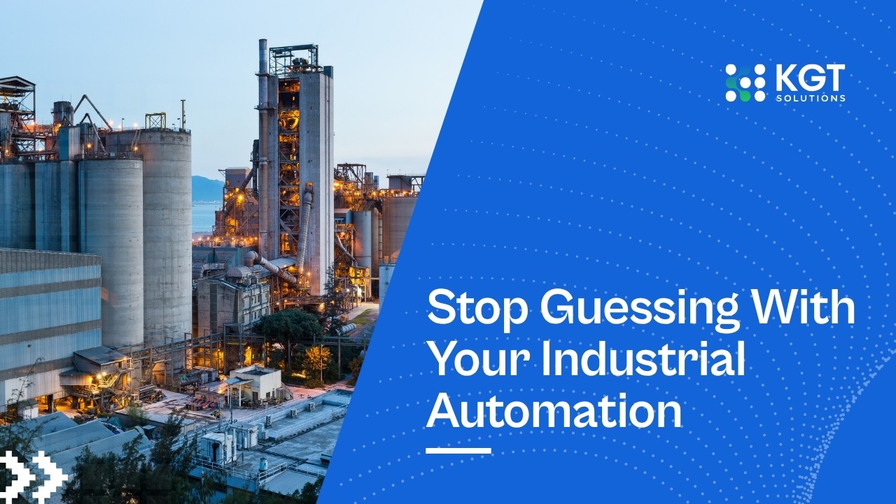 kgt solutions banner stop guessing with industrial automation