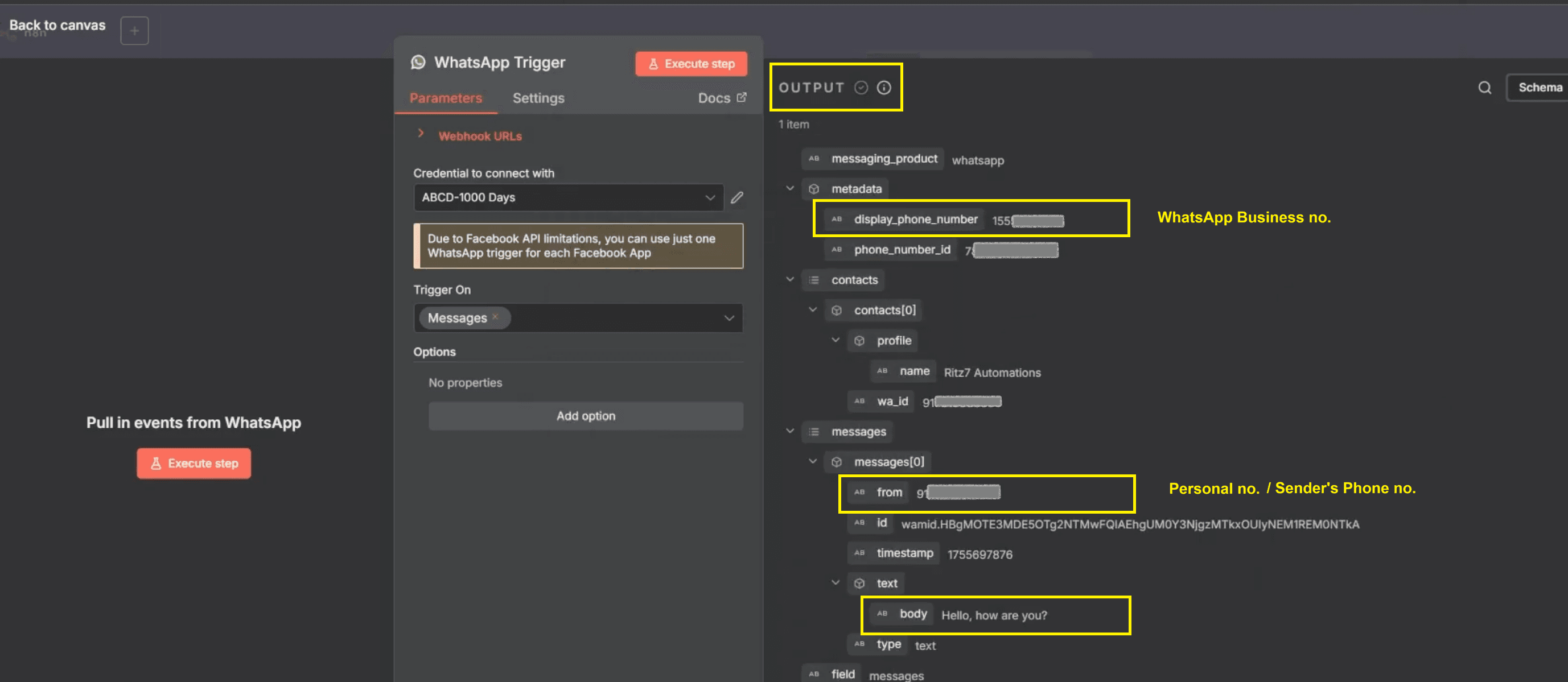 1st step verification