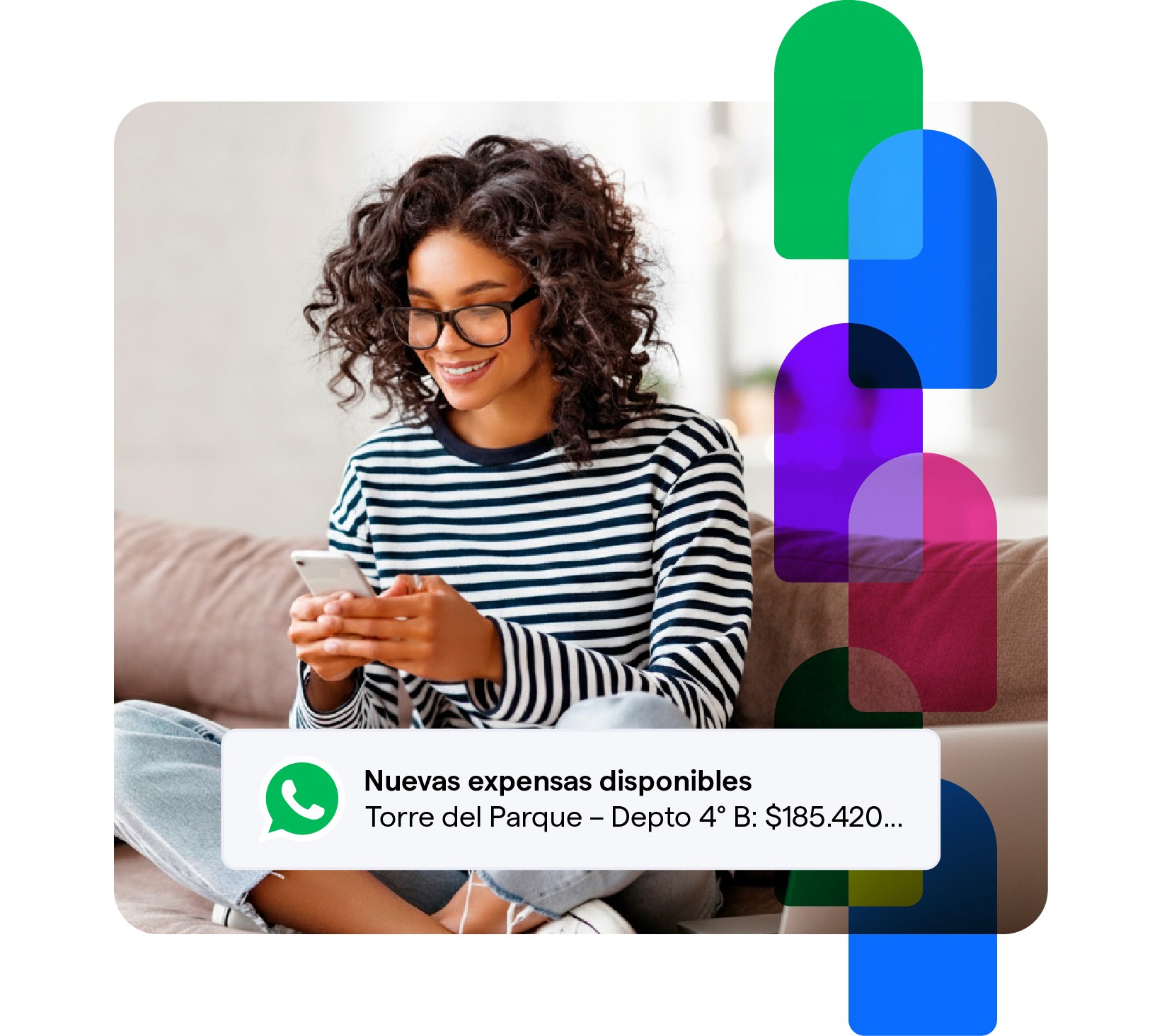 El único software de consorcios integrado con WhatsApp