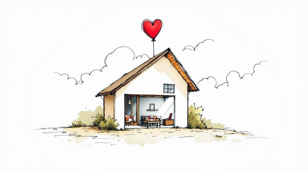 Infographic showing key data about Airbnb - Belonging Anywhere Positioning