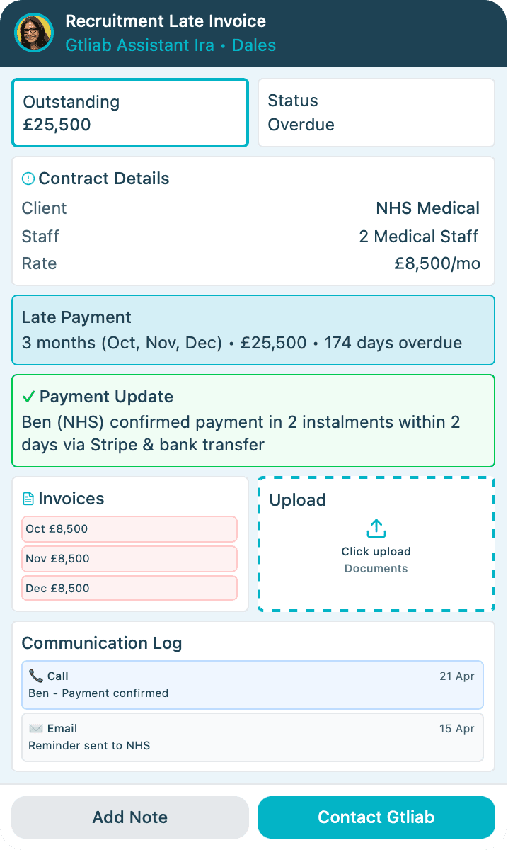 An image of Freelio's project ui