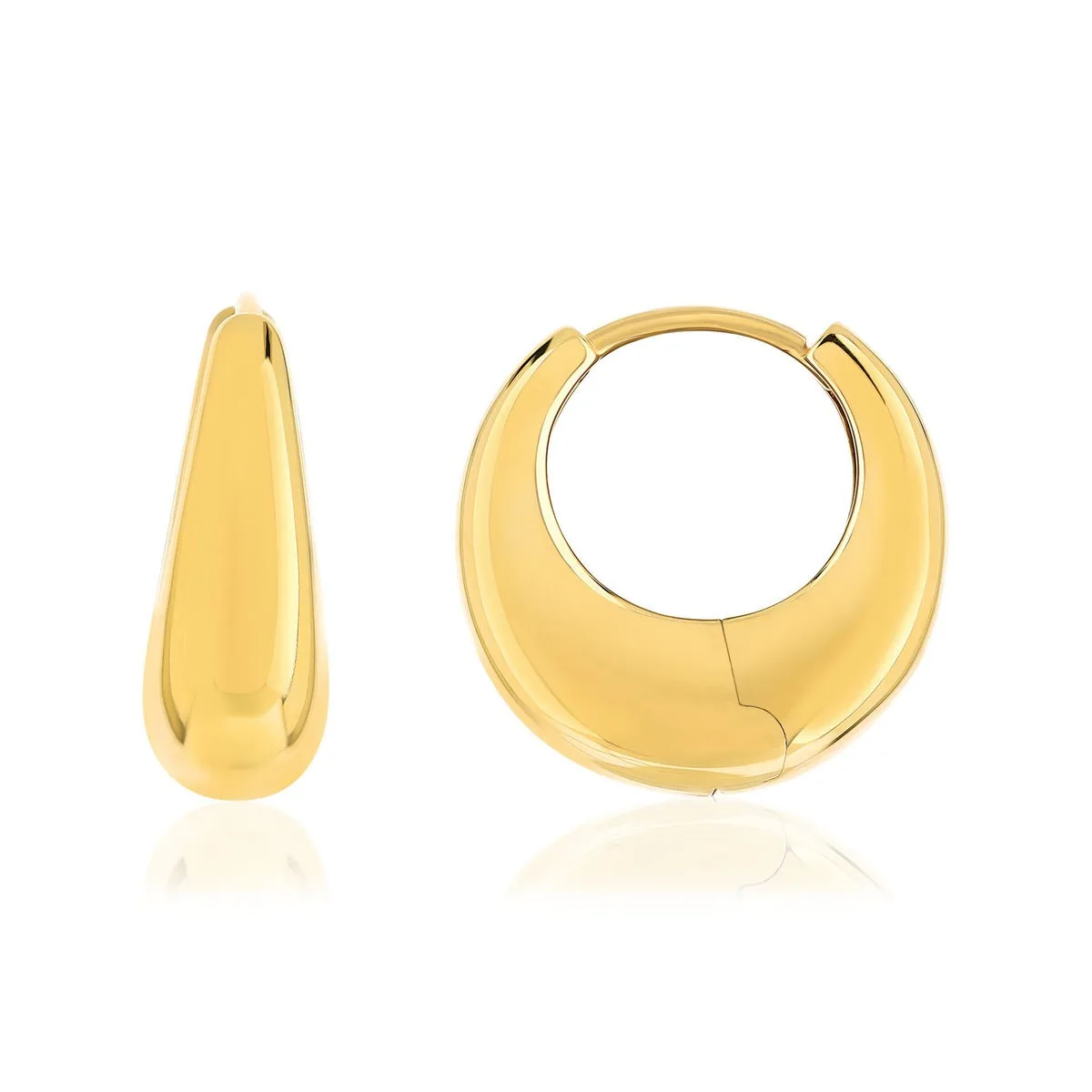 Boucles d'oreilles en plaqué or