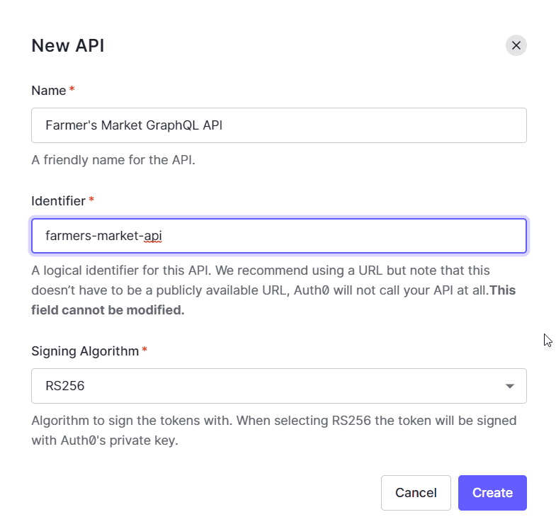 configure your api