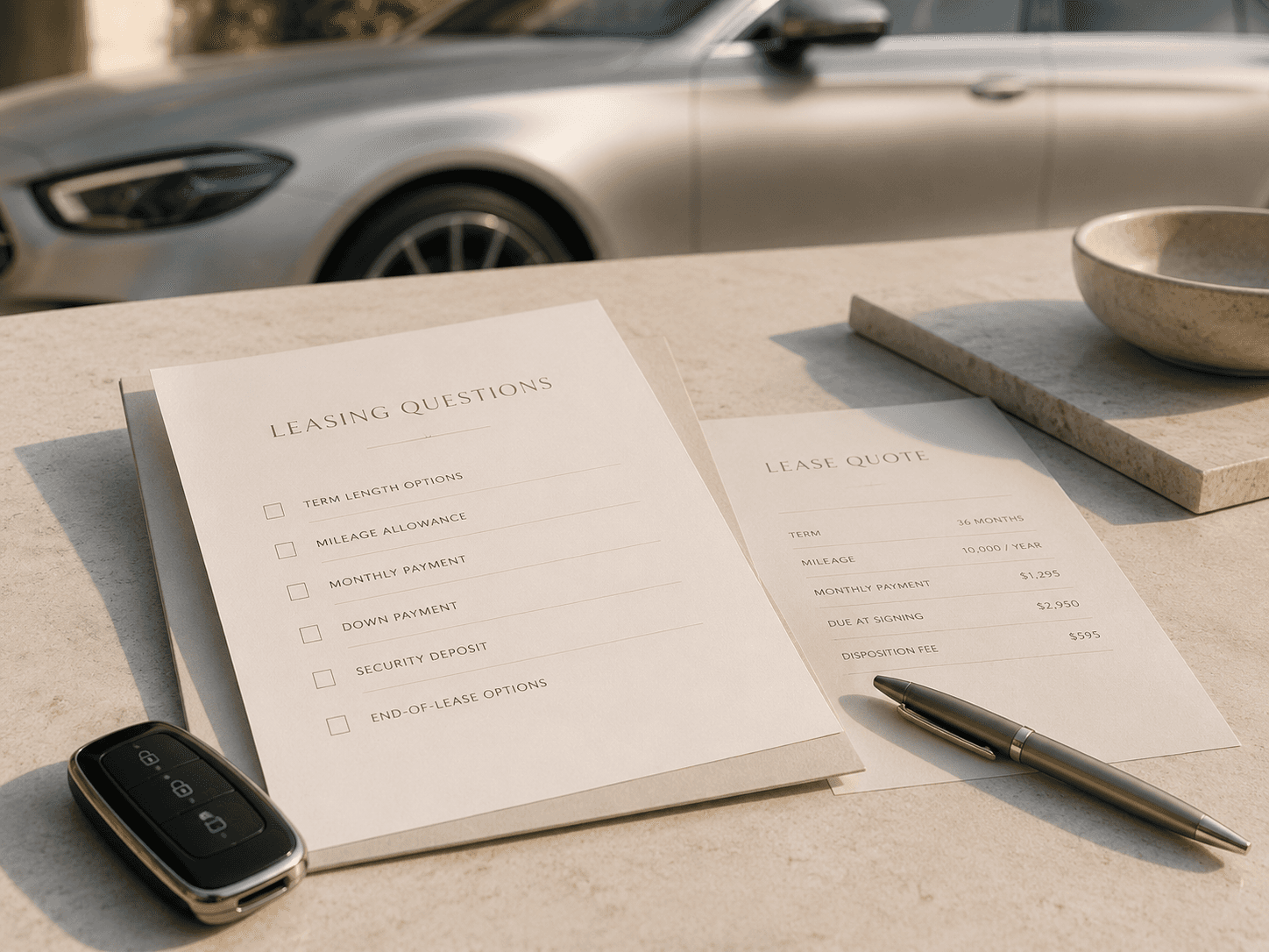 Questions to Ask Before Leasing a Mercedes-Benz