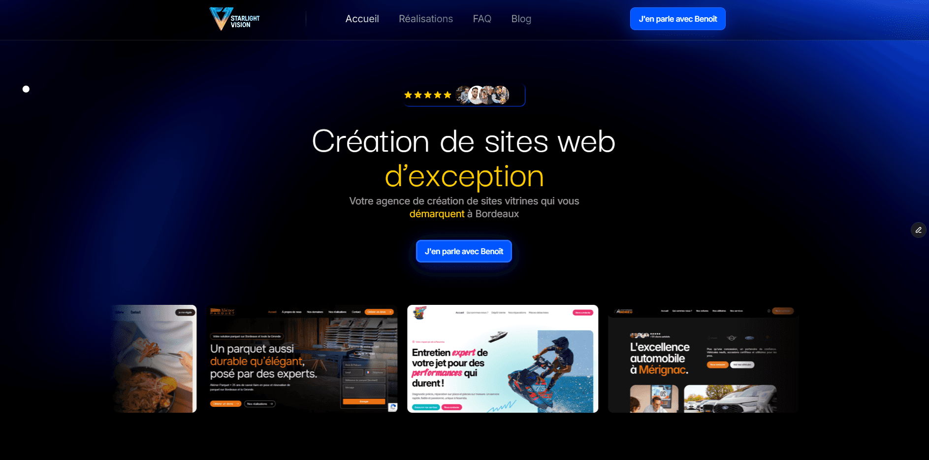 Créer son site internet pour un TPE ou PME sur Bordeaux et Mérignac par Sl Vision