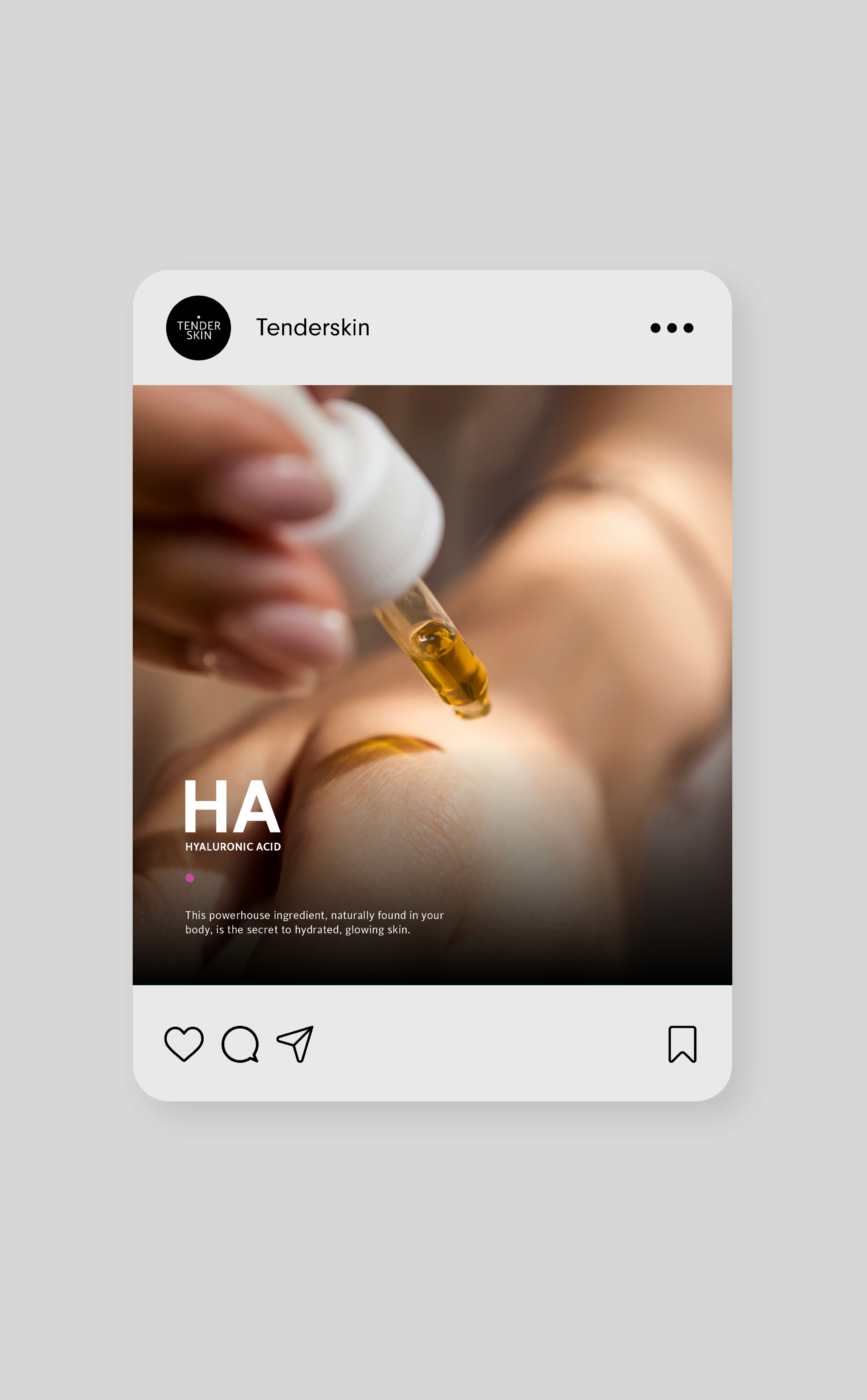 Tender Skin - Visual Identity System - Social Media