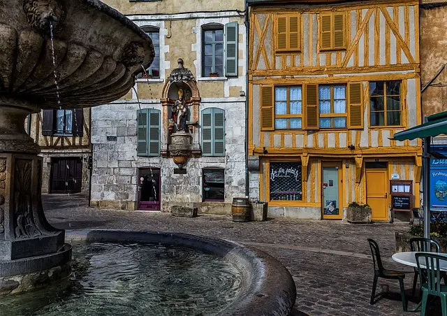 Auxerre’s timeless charm captured in a serene corner of Burgundy, France – a glimpse of authentic French beauty.
