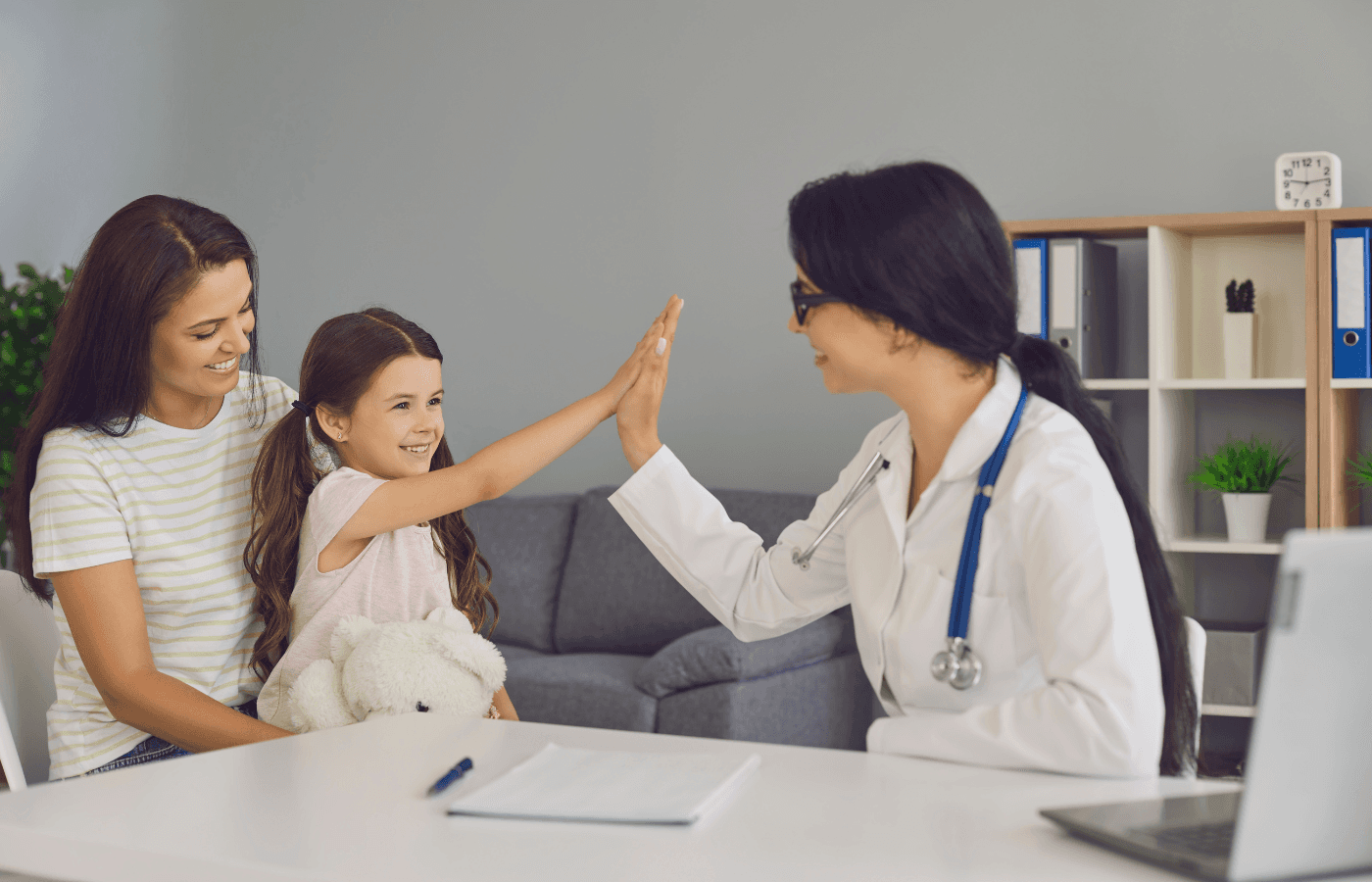 Child at a Doctor's Appointment