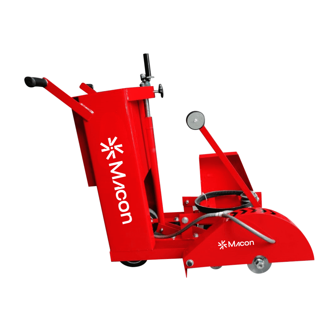 Cortadora de concreto  con motor electrico Macon, maquinaria ligera para construcción en México